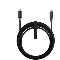 Nomad Kevlar USB-C/USB-C napájecí kabel 240W 3m černý - Kabely a redukce
