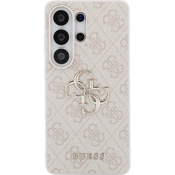 Guess PU 4G Metal Logo kryt Samsung Galaxy S26 Ultra růžový - Pouzdra - Obrázek 15070568bc104a08bea6081c923cbd68