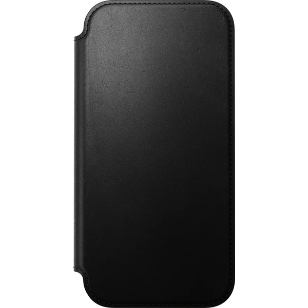 Nomad Modern Leather Folio MagSafe kožené pouzdro iPhone 17 Pro Max/18 Pro Max Black - Pouzdra - Obrázek 150dd72a8e754b99a970eff93cadcb14