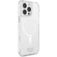 SKINARMA Saido Niteglow Mag-Charge kryt iPhone 16 Pro čirý - Pouzdra