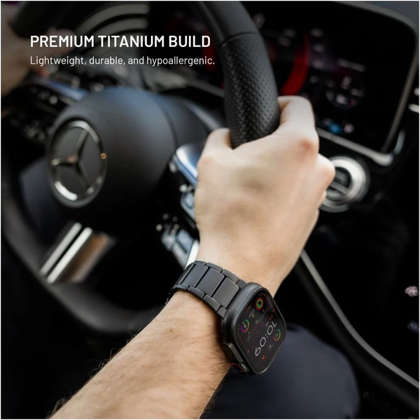 FIXED Titanium Strap titanový řemínek Apple Watch 44/45/46/49mm, černý - Řemínky - Obrázek 1547445d17854e3d87978f47e5c15db7