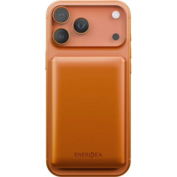 ENERGEA AluPac 10K MagSafe hliníková powerbanka, 10000mAh, oranžová - Powerbanky - Obrázek 155355af50f5494da857cd926cbf4309