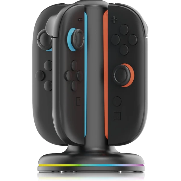 iPega SW2052 nabíjecí stanice s RGB pro JoyCon Ovladače Nintendo Switch 2 černá - Nabíječky - Obrázek 15601b97330a4a6f9ddb8d3d9b33c45f