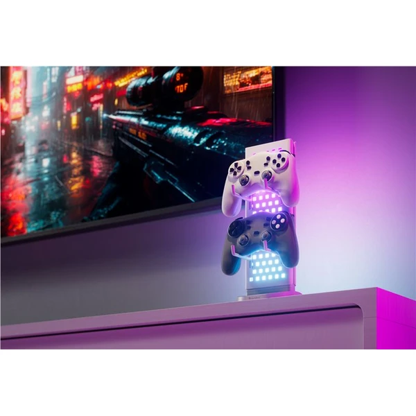 Nanoleaf Pegboard Desk Dock stolní dokovací stanice bílá - Chytrá osvětlení - Obrázek 1567bfa4f47f4d9abc70c3bd9b9a26d7