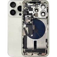 Náhradní rámeček pro iPhone 15 Pro Max bílý titan - Náhradní housingy