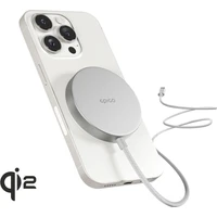 Epico UltraBase Qi2 Mag+ nabíječka stříbrná - Nabíječky