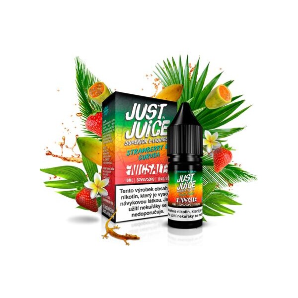 Just Juice Salt Jahoda & curuba 10ml (11mg)