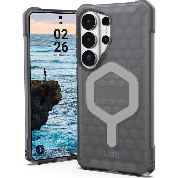 UAG Essential Armor MagSafe kryt Samsung Galaxy S26 Ultra kouřový