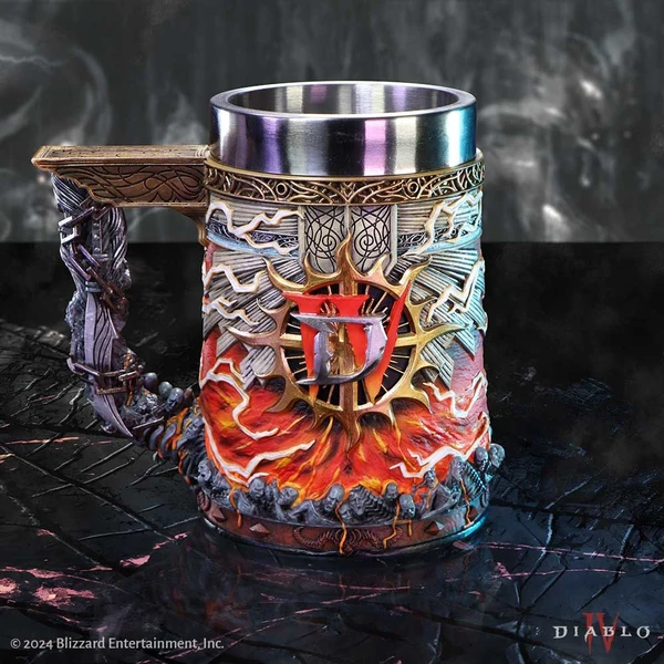 Korbel Nemesis Now Diablo IV - Inarius 15,5 cm - Hrnky - Obrázek 15BF000P01