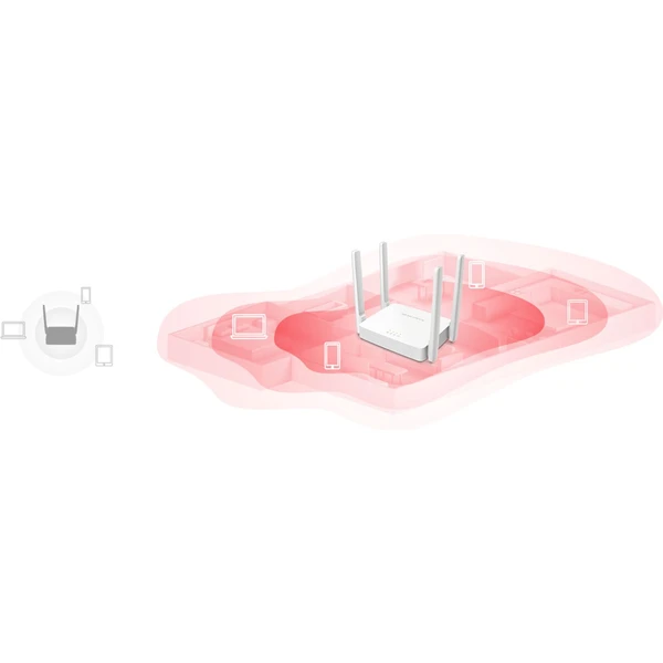 Mercusys AC10 Wi-Fi 5 router bílý - Routery - Obrázek 15R7300401