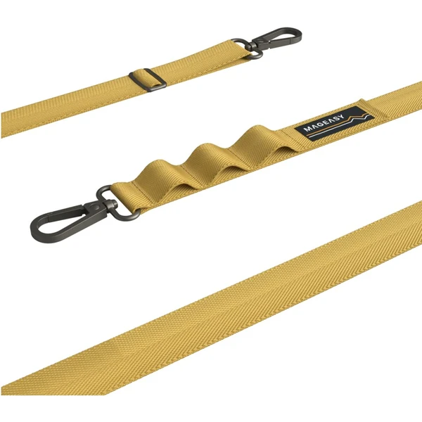 MagEasy Strap Lanyard 20mm univerzální popruh Mustard Yellow - Popruhy - Obrázek 15Y4000N01