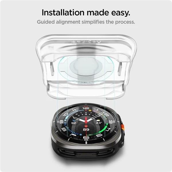 Spigen Glass tR EZ Fit sklo Samsung Galaxy Watch Ultra čiré (2 ks) - Ochranné folie a skla - Obrázek 15bba74c07f64318826cb47412c9e903