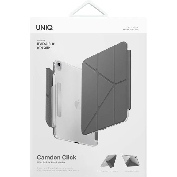 UNIQ Camden Click pouzdro iPad Air 11" (2025) šedé - Pouzdra - Obrázek 160e1ed4455d4ca0aa5c5d23cb8d0f5b