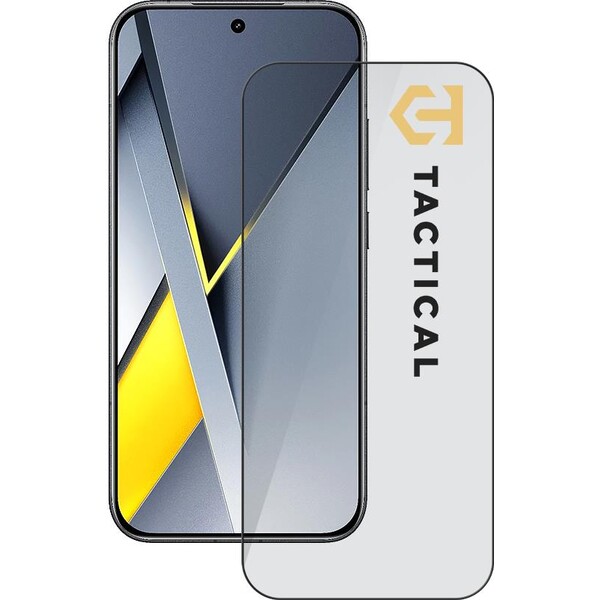 Tactical Glass Shield 5D sklo pro Poco F8 Pro černé