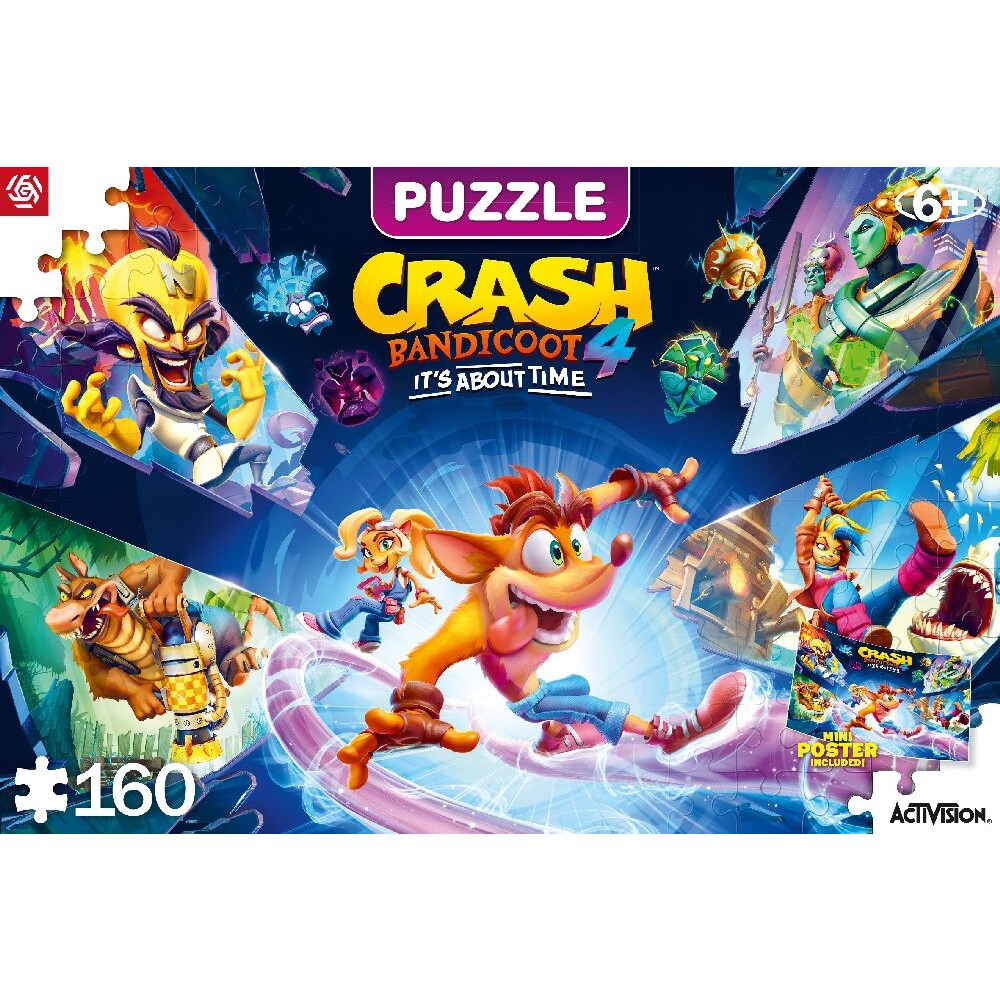 Puzzle Crash Bandicoot 4: It's About Time dětské (160)