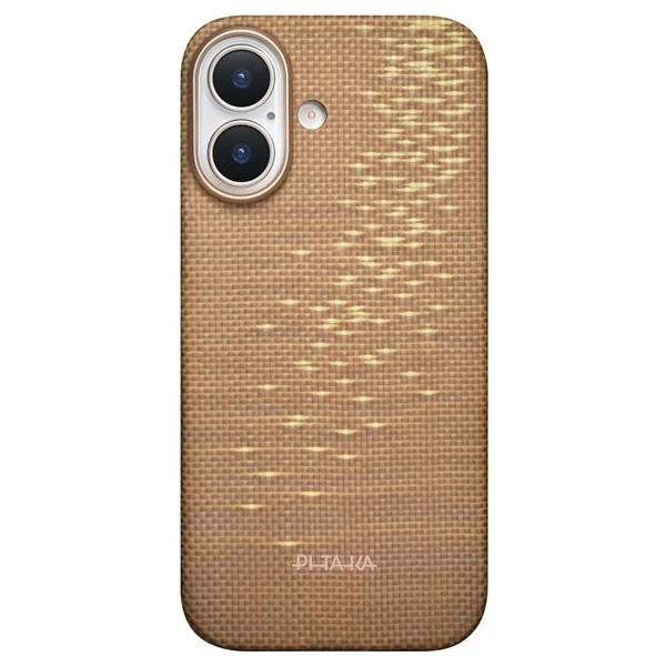 Pitaka Ultra-Slim Case MagSafe kryt iPhone 17 Golden Glint - Pouzdra - Obrázek 1675175e1885441f810cd7b90f2376b0