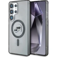 Karl Lagerfeld IML K&CH Heads MagSafe kryt Samsung Galaxy S25 Ultra černý - Pouzdra