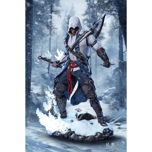 Soška PureArts Assassin's Creed - 1/8 Animus Connor 27,3 cm - Sochy a sošky - Obrázek 16DF000N01