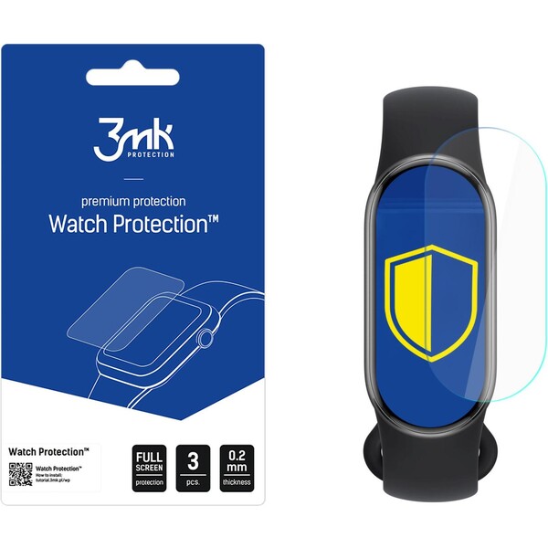 3mk ochranná folie Watch Protection ARC pro Xiaomi Smart Band 9 Čirá