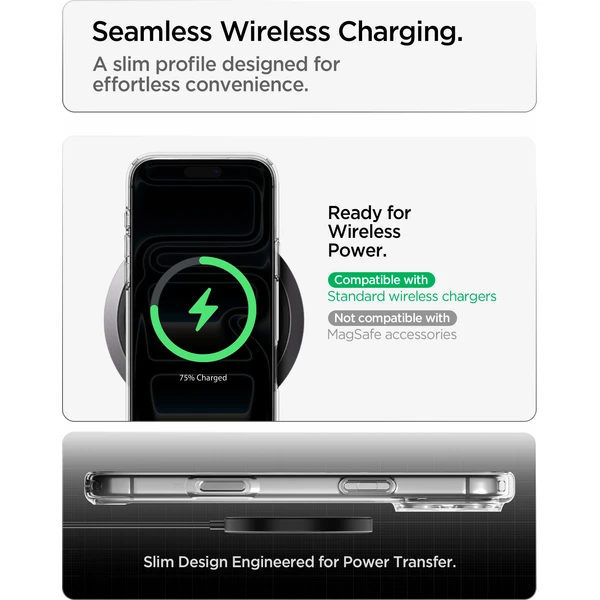 Spigen Ultra Hybrid kryt iPhone 18 Pro/17 Pro crystal clear - Pouzdra - Obrázek 16a6270d247e43d484766ef3907abd6a