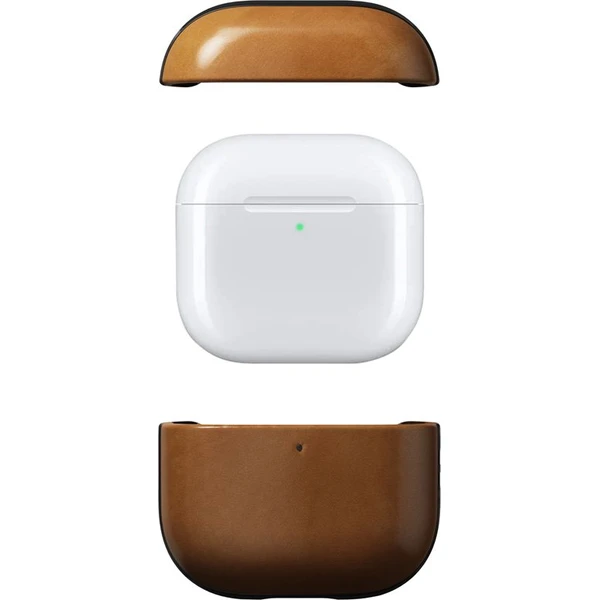 Nomad Modern Leather pouzdro Apple Airpods 4 hnědé - Pouzdra - Obrázek 16b2918de9c44dfa8cf93afb6bc32a2d