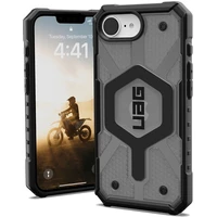 UAG Pathfinder Clear Magsafe kryt iPhone 16e šedý - Pouzdra