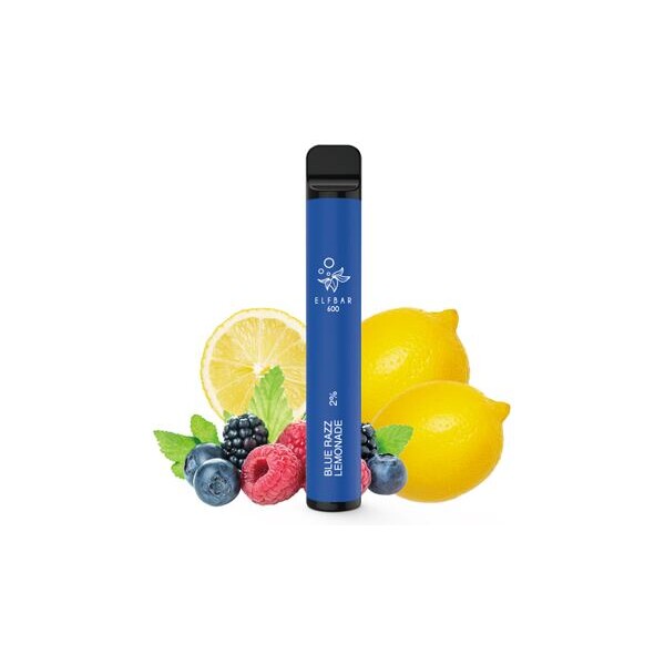 Elfbar 600 Disposable Pod Kit Blue Razz Lemonade