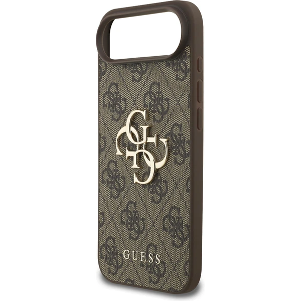 Guess PU 4G Metal Logo Strap kryt iPhone Air hnědý - Pouzdra - Obrázek 17232505b84241baaf1b122751839bd6