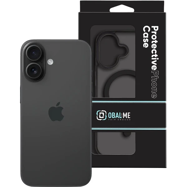 OBAL:ME MagNetix Outline kryt Apple iPhone 16 černý - Pouzdra - Obrázek 1743689b78324b2fabb90c18adbfe41a