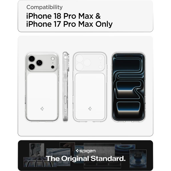 Spigen Ultra Hybrid T MagSafe kryt iPhone 18 Pro Max/17 Pro Max glossy white - Pouzdra - Obrázek 1798ec5cec9a4fb78f90a078120c47c6