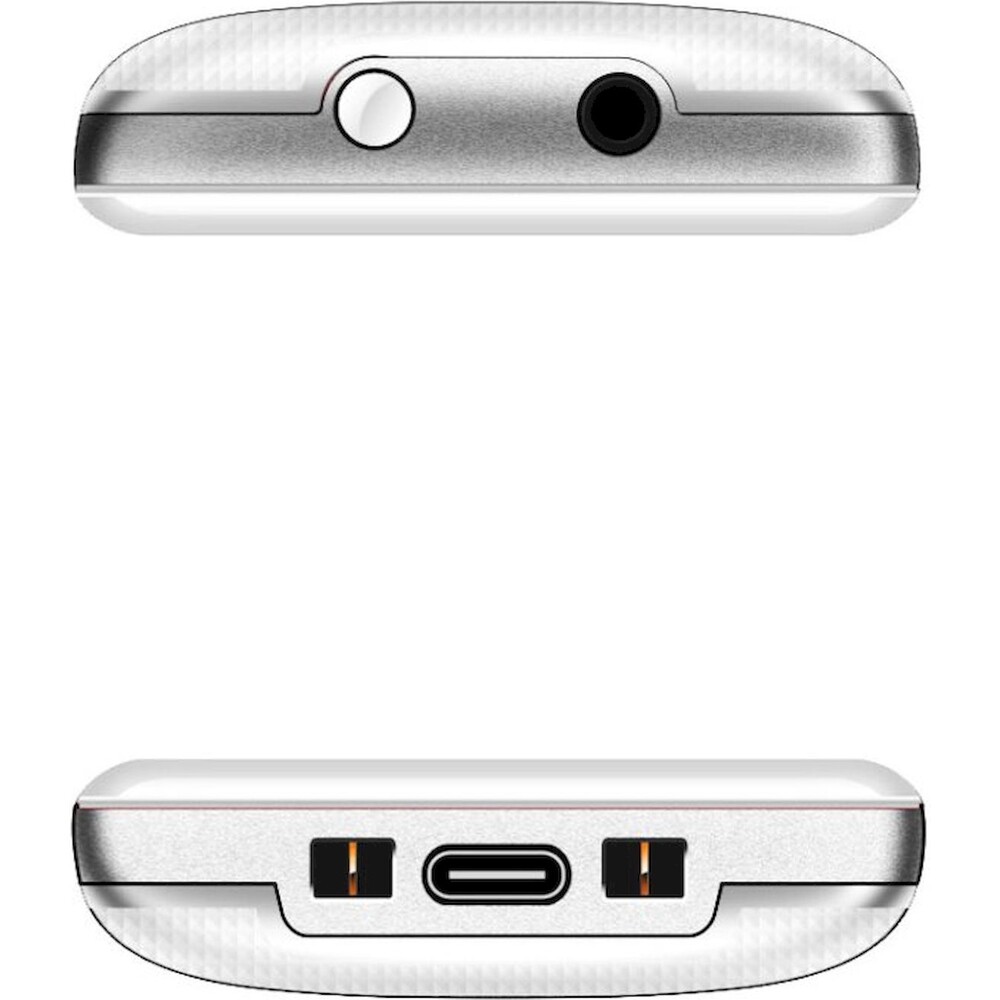 EVOLVEO EasyPhone mobilní telefon pro seniory s nabíjecím stojánkem bílý, CZ