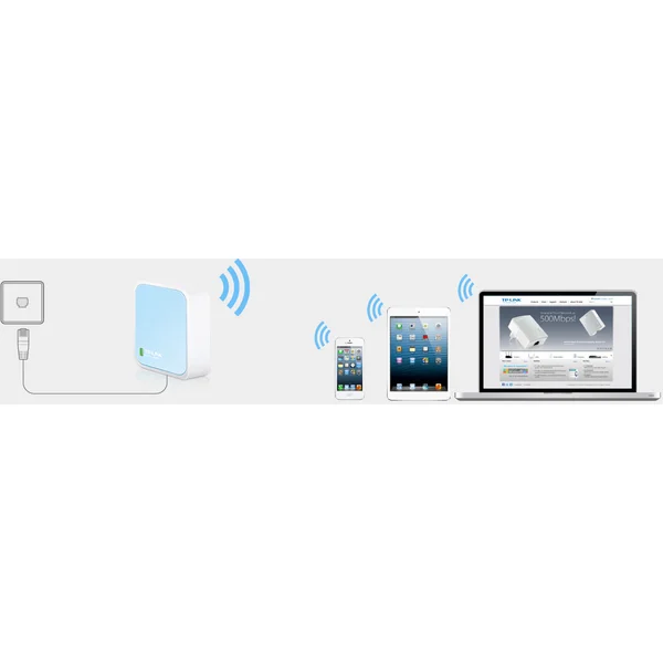 TP-Link TL-WR802N Wi-Fi 4 router modrý/bílý - Routery - Obrázek 17GFF00101