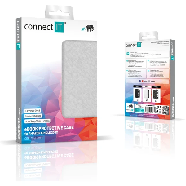 CONNECT IT pouzdro pro Amazon New Kindle 2022 bílé - Pouzdra - Obrázek 17N0000P01