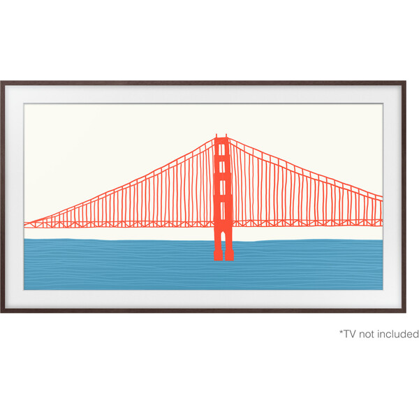 Samsung výměnný rám pro Frame TV 50" hnědý Hnědá