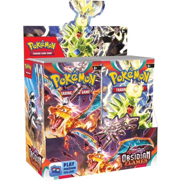 Pokémon TCG Scarlet & Violet Obsidian Flames Booster