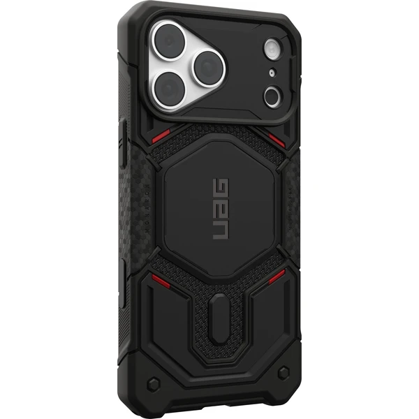 UAG Monarch Pro MagSafe Kevlar kryt iPhone 18 Pro Max/17 Pro Max černý - Pouzdra - Obrázek 17b1fe646c2741acbaf9e30fccb6d238