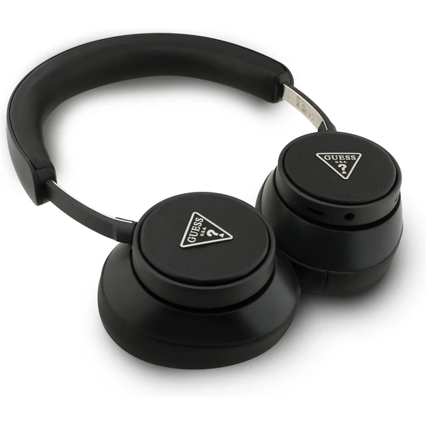 Guess PU Saffiano Triangle Logo ENC Bezdrátová sluchátka černá - Sluchátka - Obrázek 17ca814dd9c9441180b2a5360e57abee