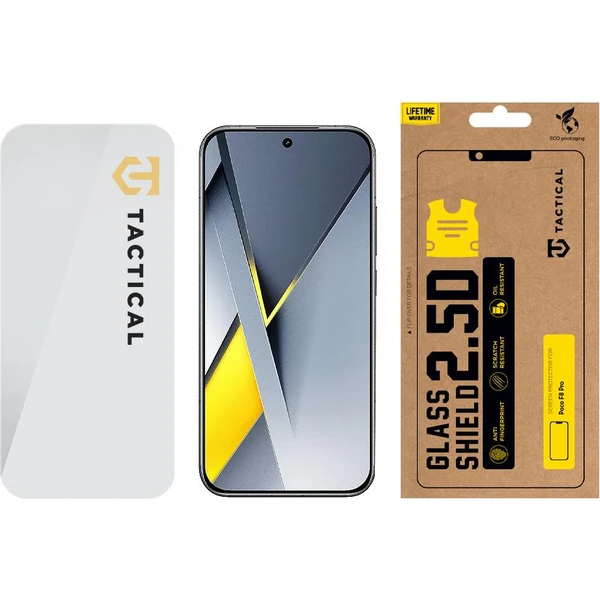 Tactical Glass Shield 2.5D sklo pro Poco F8 Pro čiré - Ochranné folie a skla - Obrázek 17d1ddce16e1472a9ee791e1c83fd876