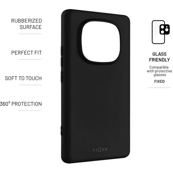 FIXED Story silikonový kryt Xiaomi Redmi Note 14 Pro 4G černý - Pouzdra - Obrázek 17e9d8770c9a46fe8b2000d0d1656c63