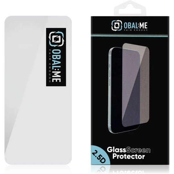 OBAL:ME 2.5D tvrzené sklo Xiaomi Redmi Note 14 4G/5G/14S/Poco M7 Pro 5G čiré - Ochranné folie a skla - Obrázek 18255410e9954abcacef2aed49ca35c1