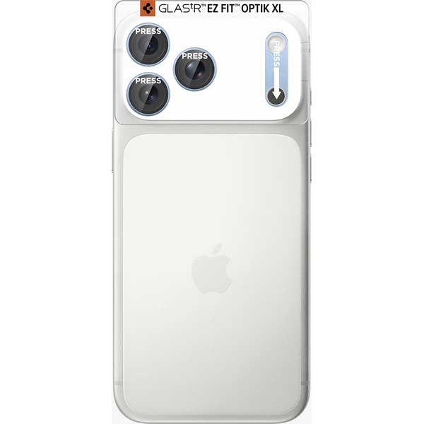 Spigen Glass tR EZ Fit Optik Pro XL 1 Pack sklo na fotoaparát iPhone 18 Pro světle modré - Ochranné folie a skla - Obrázek 183486786c9c4090bf117b2f1b090737
