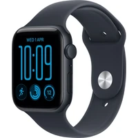 Apple Watch SE 3 (2026) 40mm Temně inkoustový hliník s námořnicky modrým sportovním řemínkem M/L - Chytré hodinky