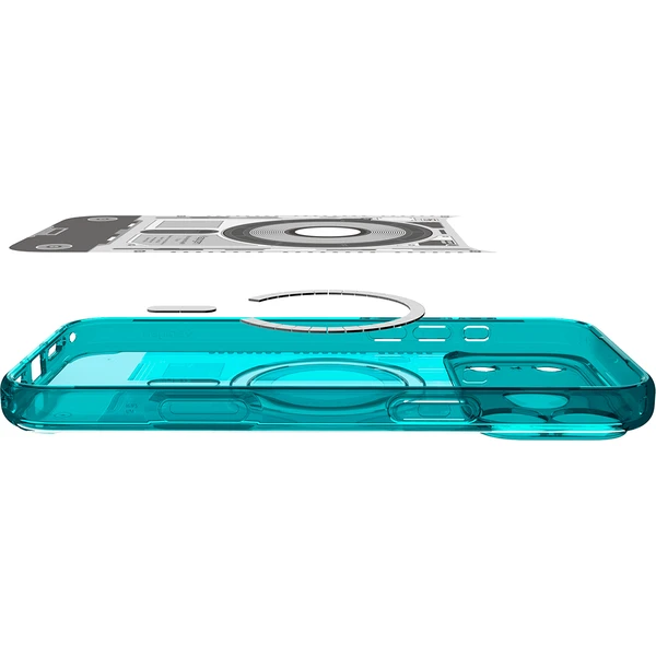 Spigen Ultra Hybrid MagSafe kryt iPhone 18 Pro/17 Pro c-one bondi blue - Pouzdra - Obrázek 183d5ad202794e30ac2fe60555eda934