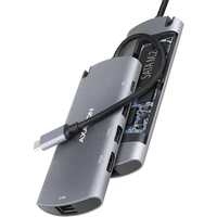 AXAGON SATA - M.2 SATA SSD redukce interní 2.5" černá - USB huby