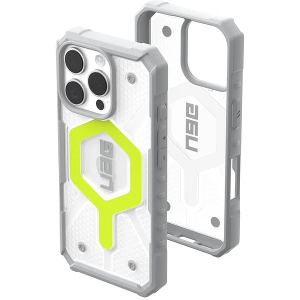 UAG Pathfinder Clear Magsafe kryt iPhone 16 Pro Active Neon - Pouzdra - Obrázek 1847175d7f9044cca8f00e2572ff474a