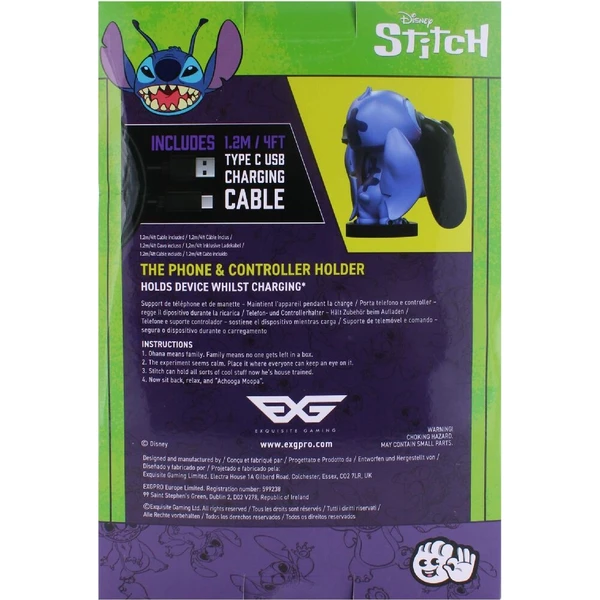 EXG Cable Guys Lilo & Stitch - Classic Stitch - Figurky - Obrázek 185c2dd4f1814e639c815b18a8d95cd0