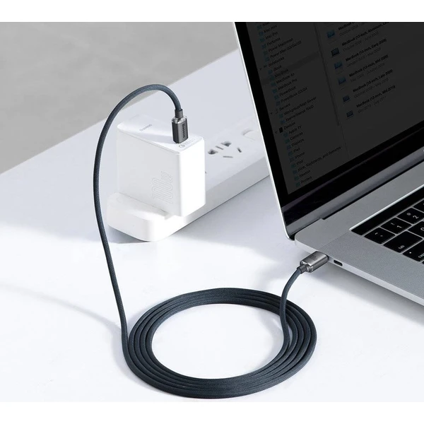 Baseus Crystal Shine USB-C/USB-C napájecí kabel 100W 2m černý - Kabely a redukce - Obrázek 1860e1c9b6164ecf8e3f758bec3bd9cc
