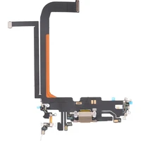 Náhradní díl pro iPhone 13 Pro Max nabíjecí konektor zlatý - Konektory