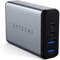 Satechi 75W Dual USB-C PD cestovní nabíječka vesmírně šedý - Nabíječky