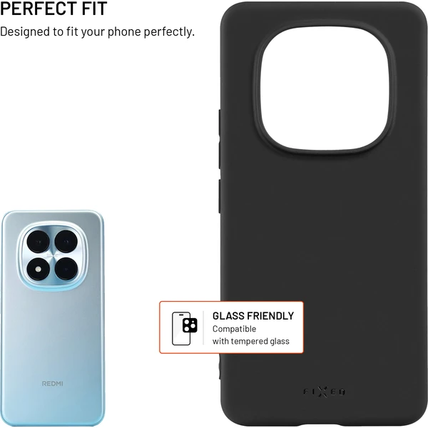 FIXED Story silikonový kryt Xiaomi Redmi Note 15 Pro 4G černý - Pouzdra - Obrázek 187dc26cb17547d497a53e4a19d72706